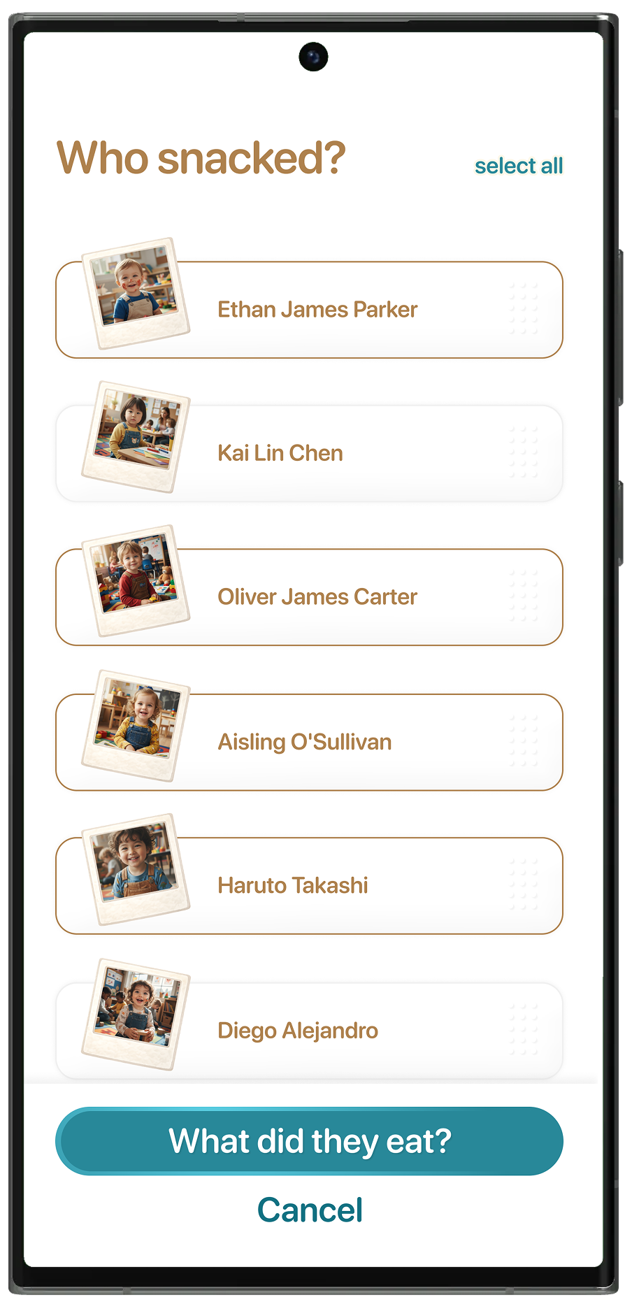 App flow screen 3
