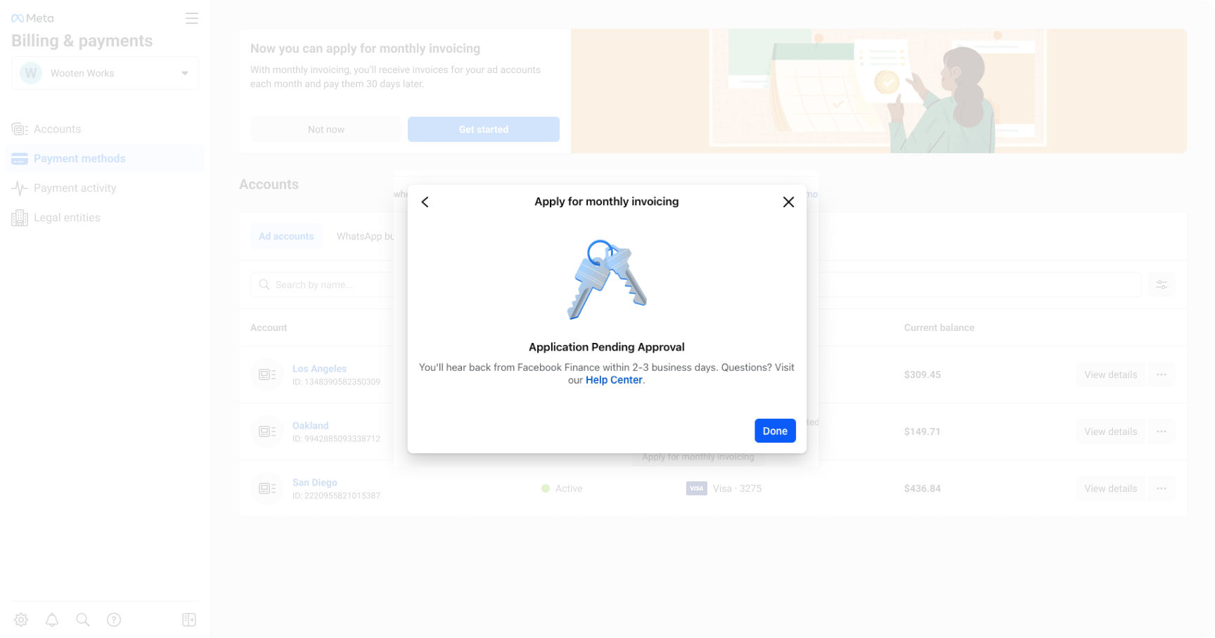 Old flow — screen 9